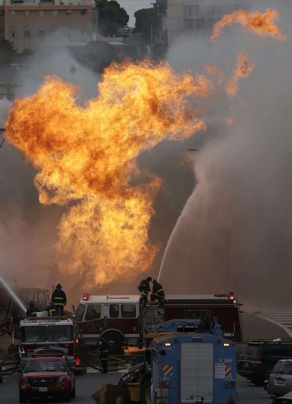 APTOPIX San Francisco Gas Explosion