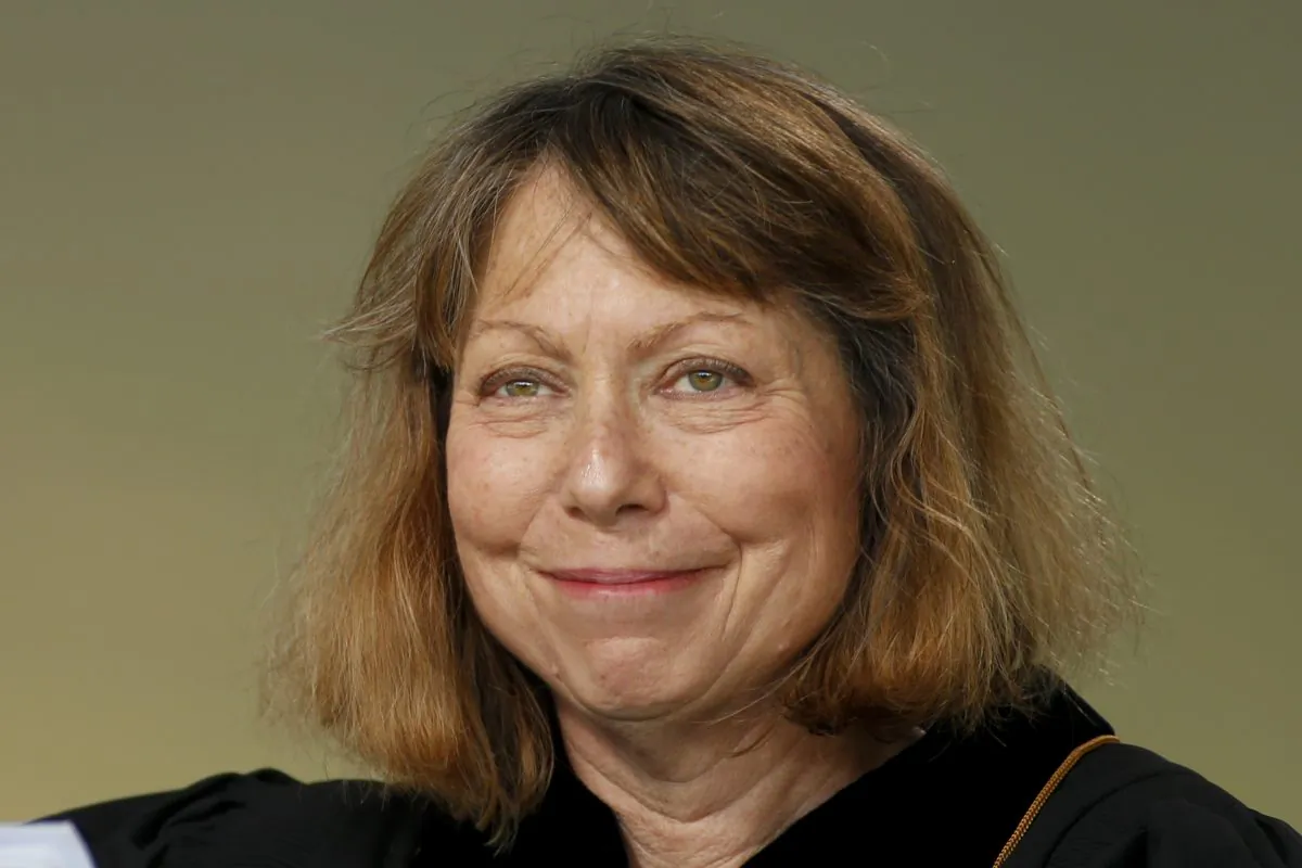 Jill Abramson, former executive editor at the New York Times during commencement ceremonies for Wake Forest University in Winston Salem, N.C., on May 19, 2014. (Chris Keane/Getty Images)