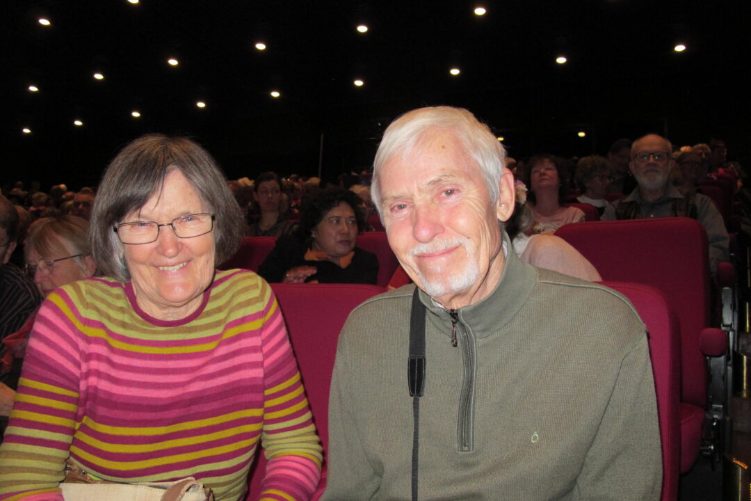 Gunilla and Hans Hollander enjoyed Shen Yun Performing Arts at the Aarhus Concert Hall, Denmark, on Feb. 8, 2019. (The Epoch Times)