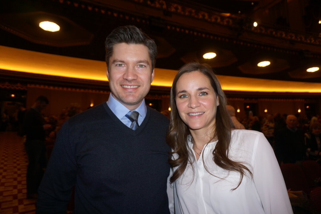 Ben and Carrie Moore enjoyed Shen Yun Performing Arts in St. Louis on Feb. 9, 2019. (Stacey Tang/The Epoch Times)
