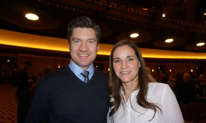 Ben and Carrie Moore enjoyed Shen Yun Performing Arts in St. Louis on Feb. 9, 2019. (Stacey Tang/The Epoch Times)