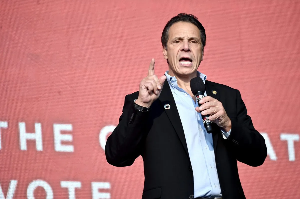 New York Gov. Andrew Cuomo onstage during the 2018 Global Citizen Festival: Be The Generation in Central Park, on Sept. 29, 2018 in New York City. (Theo Wargo/Getty Images for Global Citizen)
