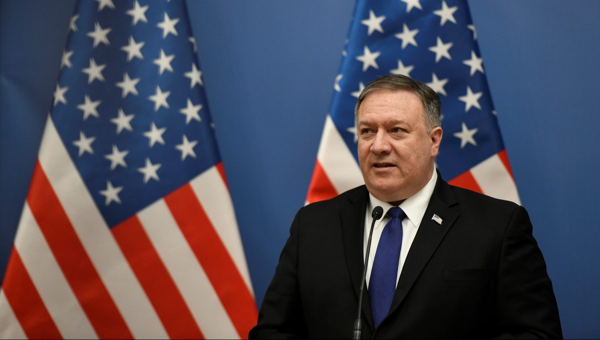 Mike Pompeo in Hungary