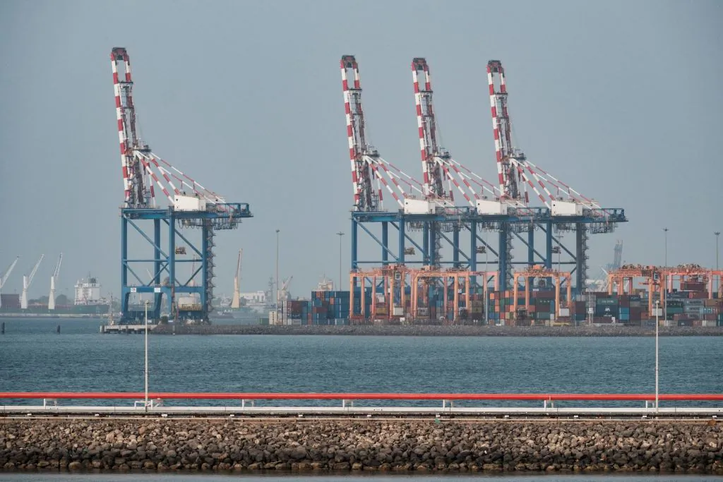 The Doraleh Container Terminal in Djibouti, on July 4, 2018. (Yasuyoshi Chiba/AFP/Getty Images)