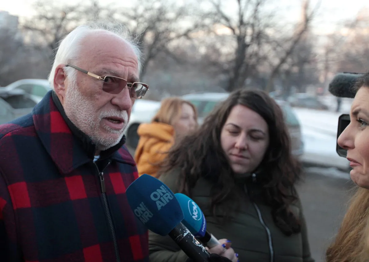 Bulgarian businessman Emilian Gebrev in Sofia, Bulgaria, on Jan. 18, 2019. (Stringer/Reuters)