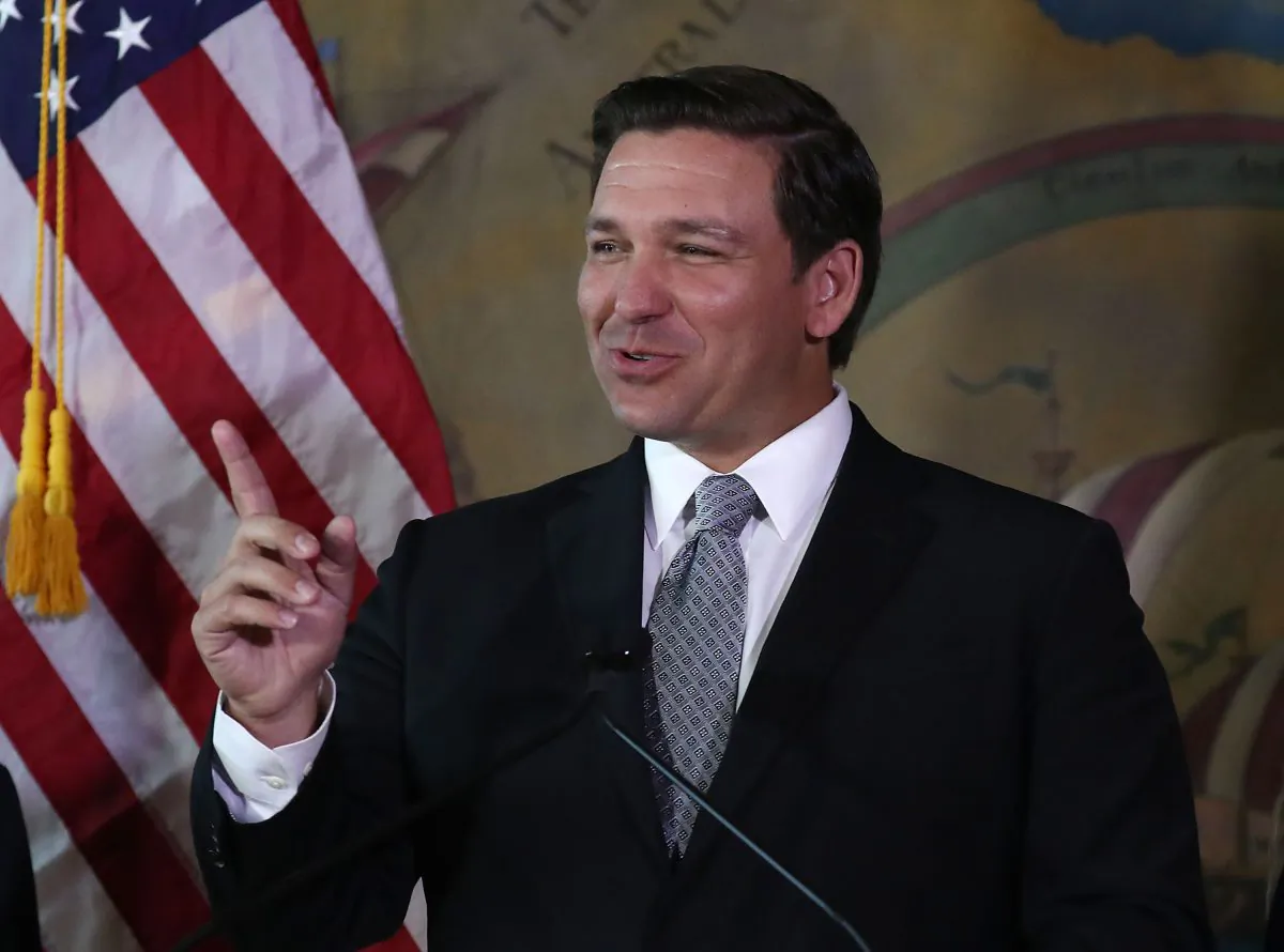 Gov. Ron DeSantis in Miami, Fla., on Jan. 9, 2019. (Joe Raedle/Getty Images)