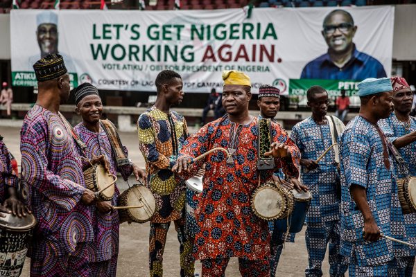 People's Democratic Party (PDP) supporters