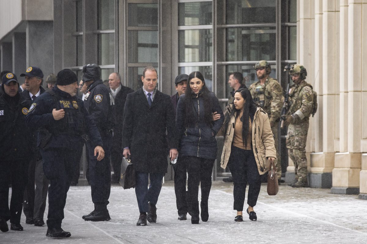 El Chapo wife leaves court