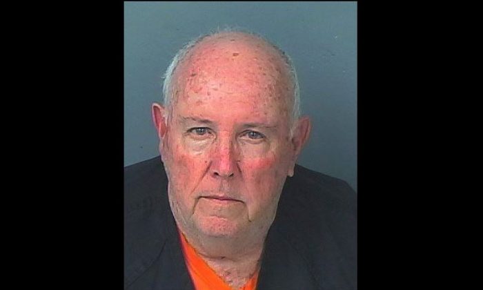 Onelio Hipolit-Gonzalez, 73, was arrested and charged with unlicensed practice of a healthcare professional and unlawful use of a two-way communication device. (Hernando County Sheriff’s Office)