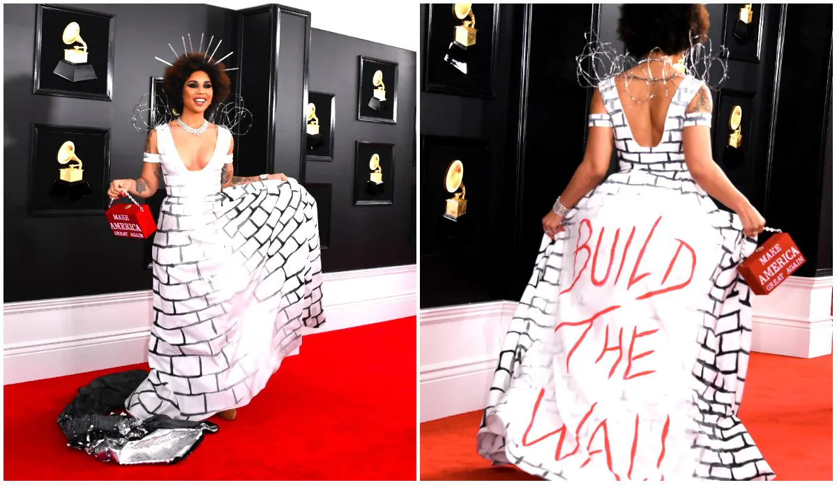 Singer Joy Villa arrives for the 61st Annual Grammy Awards in Los Angeles on February 10, 2019. (Valerie Macon/AFP/Getty Images)