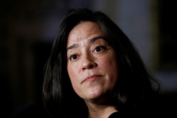 Former Canadian veterans affairs and justice minister Jody Wilson-Raybould.