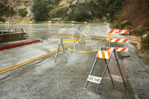 power storm closed highway 49