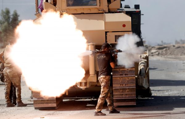 Iraqi special forces soldier