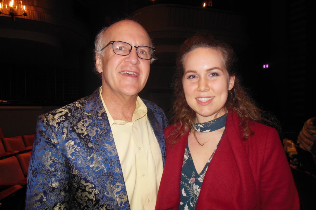Leo Johnson and his daughter Sarah saw Shen Yun Performing Arts in St. Paul, Minnesota, on Feb. 16, 2019. (Sherry Dong/Epoch Times)