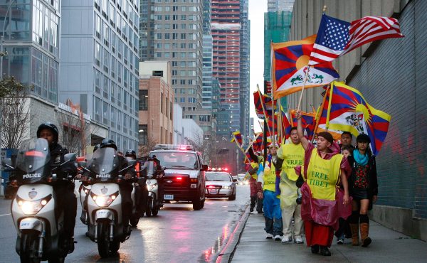 Free Tibet march