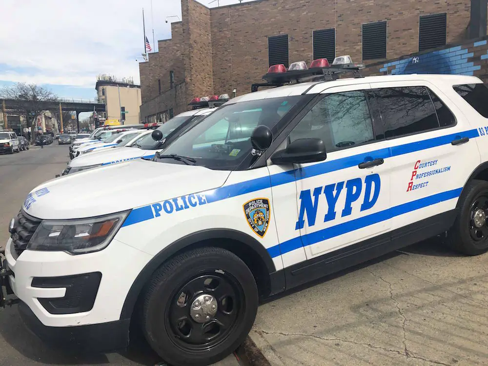 An NYPD vehicle in Brooklyn, New York on Feb. 17, 2019. (Mimi Nguyen Ly/NTD News)