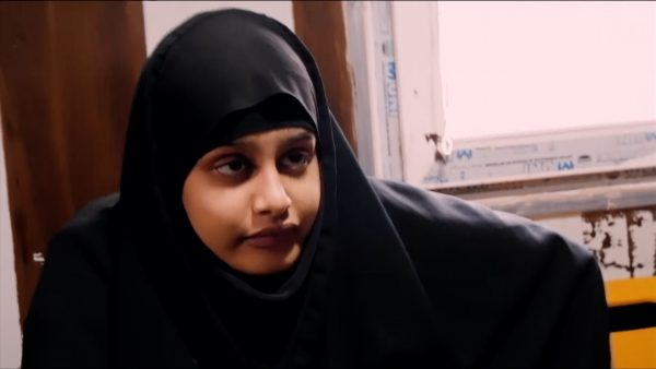 Shamima Begum interviewed by Sky News