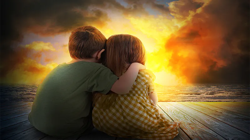 A stock photo of kids (Illustration - Shutterstock)