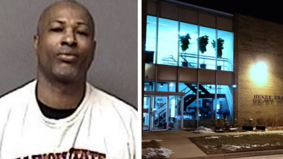 Gary Montez Martin, who police say killed multiple people at a suburban Chicago manufacturing warehouse after he was fired, on Feb. 15, 2019. (Aurora Illinois Police Department via AP—Robert Chiarito/Reuters)