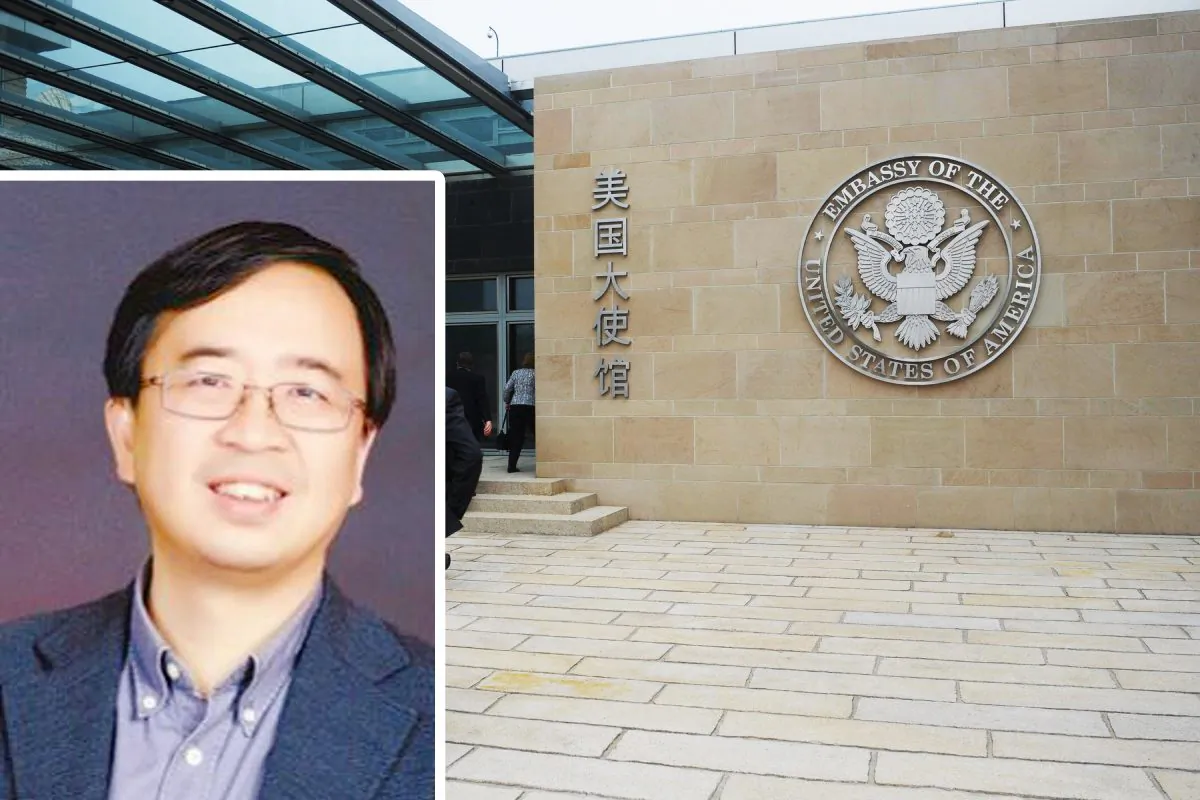 Pan Jianwei, a Chinese physicist who won the 2018 Newcomb Cleveland Prize, was recently denied his U.S. visa application to attend the award ceremony. (MANDEL NGAN/AFP/Getty Images; USTC)