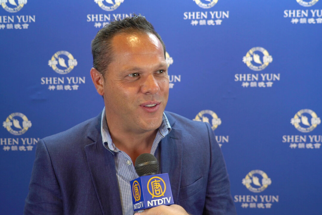 Peter Georgiou, Senator for Western Australia, enjoyed Shen Yun Performing Arts at Perth's Regal Theatre, on Feb. 21, 2019. (NTD Television)