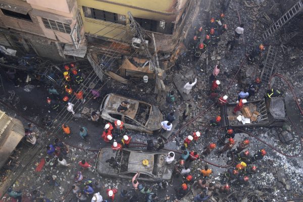 Dhaka, Bangladesh devastating fire 1