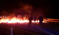 Catalan Protesters Burn Tires, Clash With Police