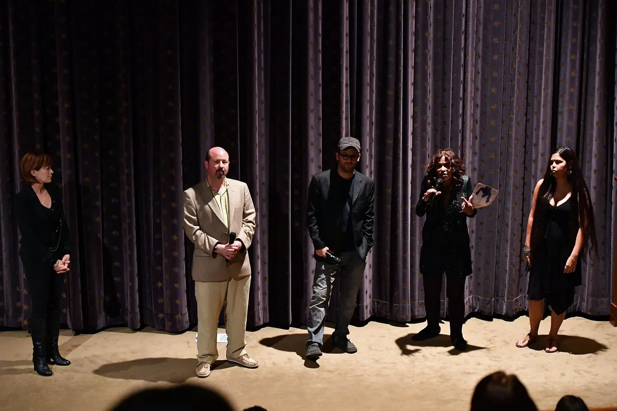 Scientist Michael Mann, second from left, attends the New York screening of the HBO Documentary "How To Let Go Of The World And All The Things Climate Can't Change" on June 21, 2016 in New York City. (Slaven Vlasic/Getty Images for HBO)