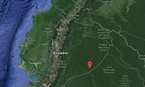 Deep 7.5-Magnitude Quake Hits Ecuador-Peru Border Region