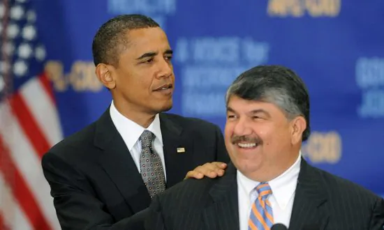Unions Veer Sharply to the Left