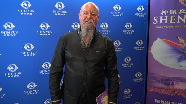 Gold mine supervisor Mark Hayman saw Shen Yun in Perth's Regal Theatre, Western Australia, on Feb. 20, 2019. (NTD Television)