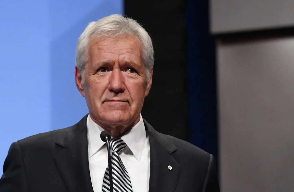"Jeopardy!" host Alex Trebek in Las Vegas, Nevada, on April 9, 2018. (Ethan Miller/Getty Images)