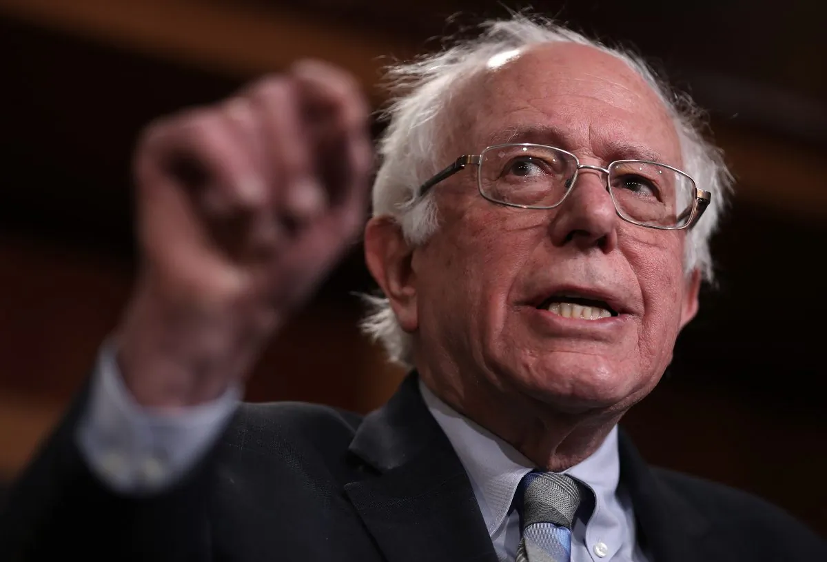 Sen. Bernie Sanders at the U.S. Capitol on Jan. 30, 2019. (Win McNamee/Getty Images)