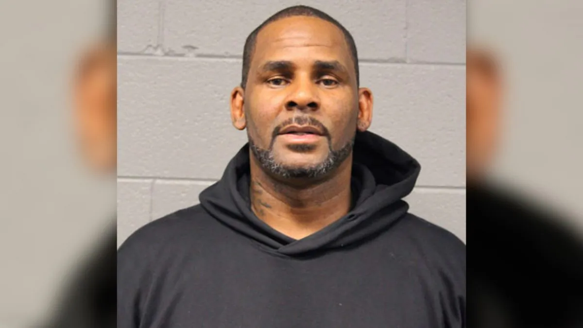 R. Kelly is photographed during booking at a police station in Chicago on Feb. 22, 2019. (Chicago Police Dept. via AP)