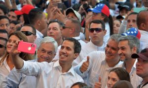 Venezuelan Opposition Leader Guaidó Makes Surprise Appearance as Thousands Attend Venezuela Aid Concert