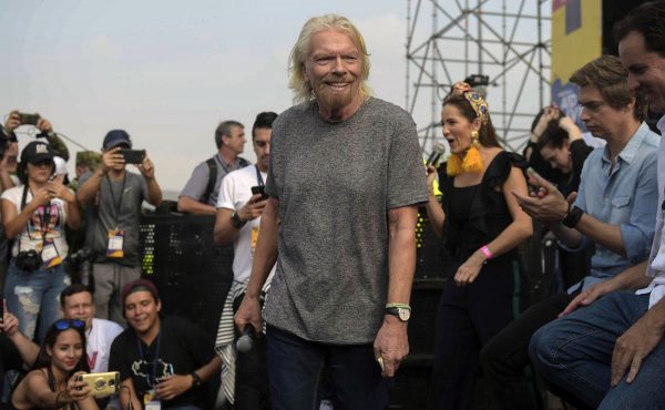 British billionaire Richard Branson