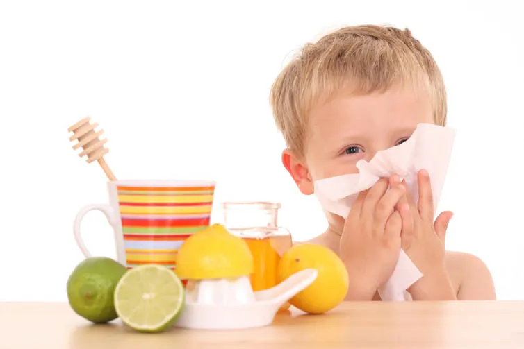Young children are better served with a bit of honey and healthy foods as they build up their immunity to the viruses that give them so many colds. (Shutterstock)