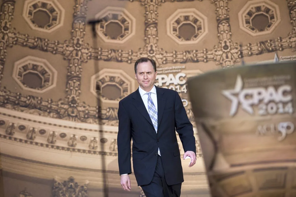 Daniel Schneider, executive director of the American Conservative Union, arrives to speak at CPAC in National Harbor, Maryland, on March 6, 2014. (Brendan Smialowski/AFP/Getty Images)