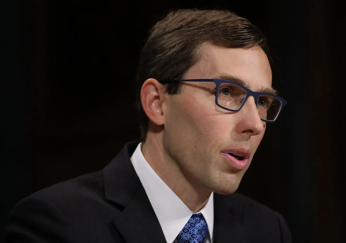 Eric D. Miller, nominated to be U.S. circuit judge for the Ninth Circuit, attends a judicial nomination hearing held by the Senate Judiciary Committee in Washington on Oct. 24, 2018. (Win McNamee/Getty Images)