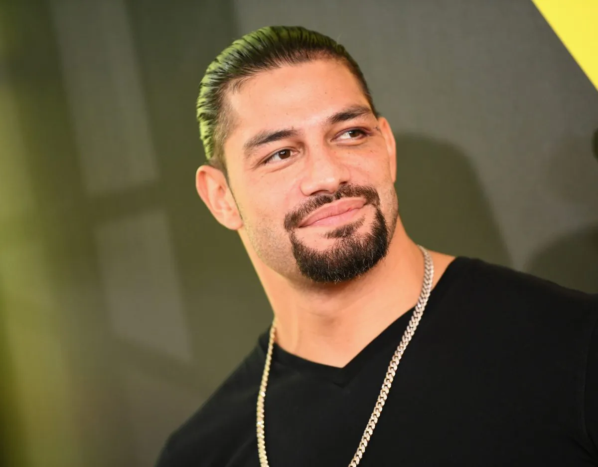 Wrestler Roman Reigns at the Nickelodeon Kids' Choice Sports 2018 at Barker Hangar in Santa Monica, Calif., on July 19, 2018. (Emma McIntyre/Getty Images)