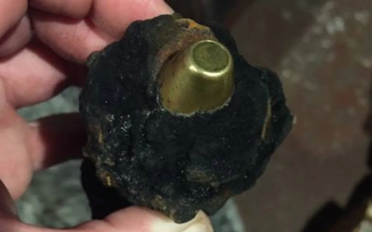 The Gray's Harbor sheriff’s department said they might explode upon impact. (Facebook)