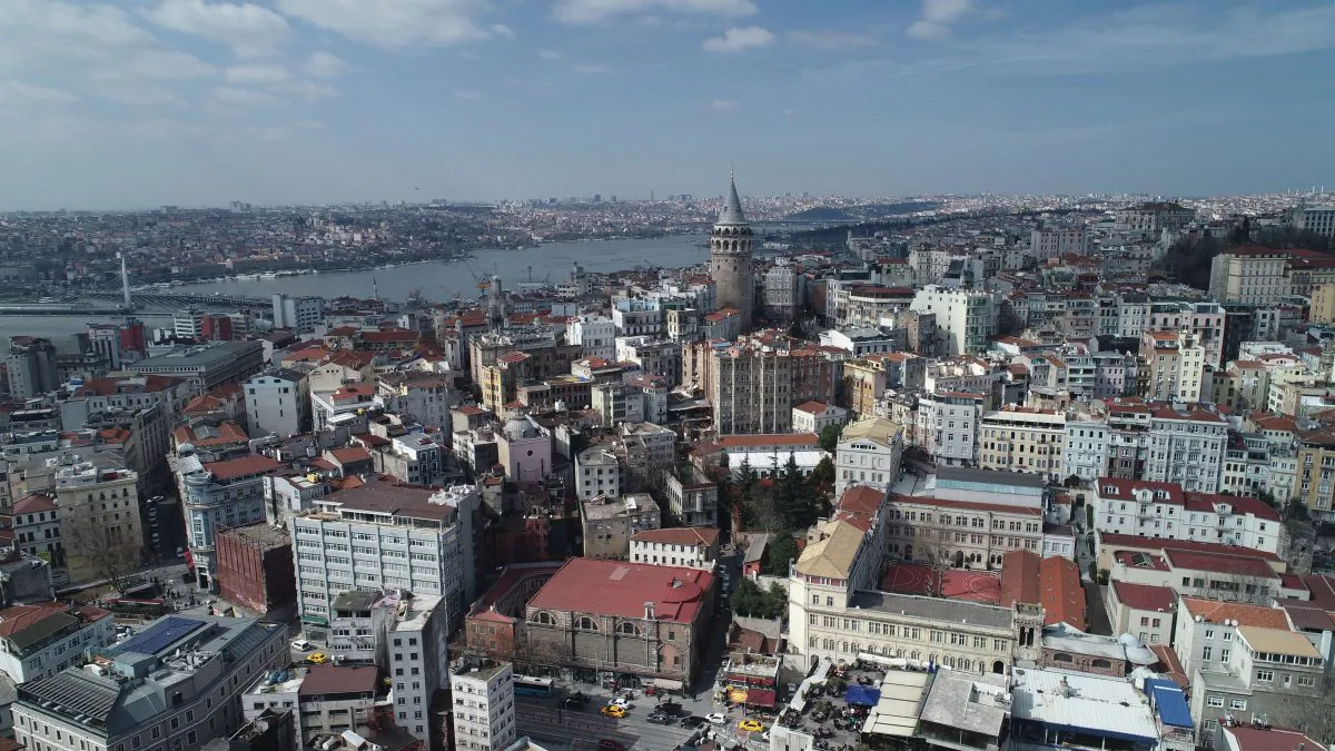 The area of Karakoy in Istanbul, Turkey, on Feb. 26, 2019. (Umit Bektas/Reuters)