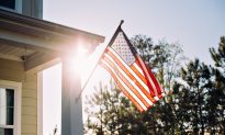 Texas Teen Mows American Flag Into His Lawn as Tribute to Fallen Friend