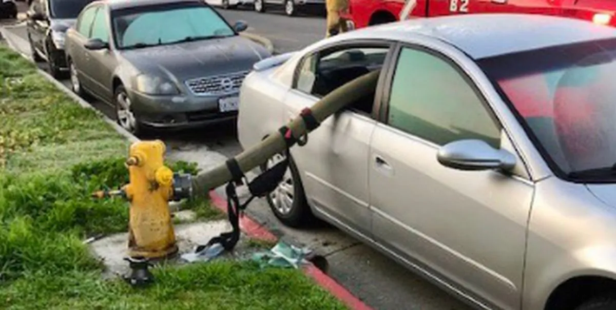 Anaheim police and fire officials issued a warning to drivers this week. (Anaheim Fire and Rescue)