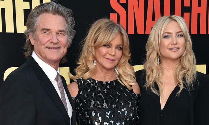 Goldie Hawn and Kurt Russell Adoring Their Newest Grandchild is ...