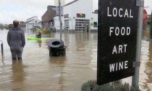 2,000 Buildings Flooded in California as Storms Slam West