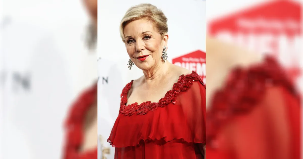 Ita Buttrose arrives at the 59th Annual Logie Awards at Crown Palladium in Melbourne, Australia, on Apr. 23, 2017. (Ryan Pierse/Getty Images)