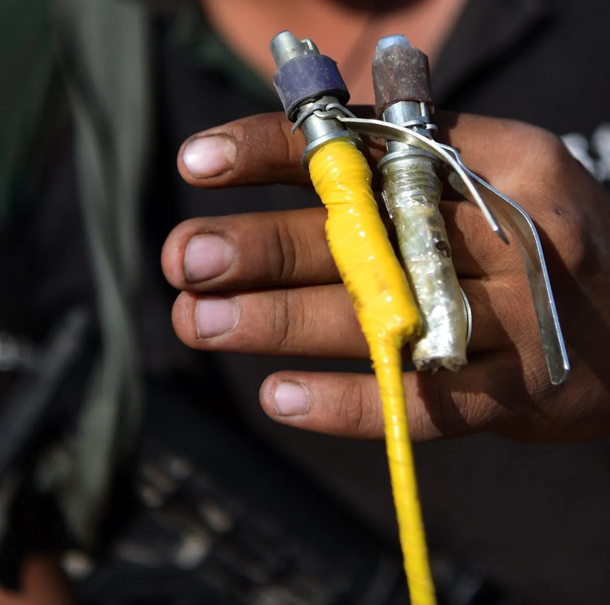Detonators for bomb. (Carl Court/Getty Images)