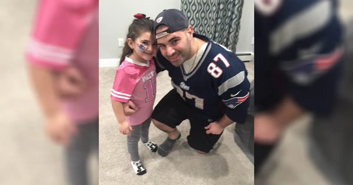 Justin Gigliello (R) with daughter Lyla, on Jan. 13, 2019. (Courtesy of Justin Gigliello)
