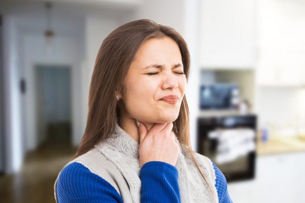 Trouble swallowing